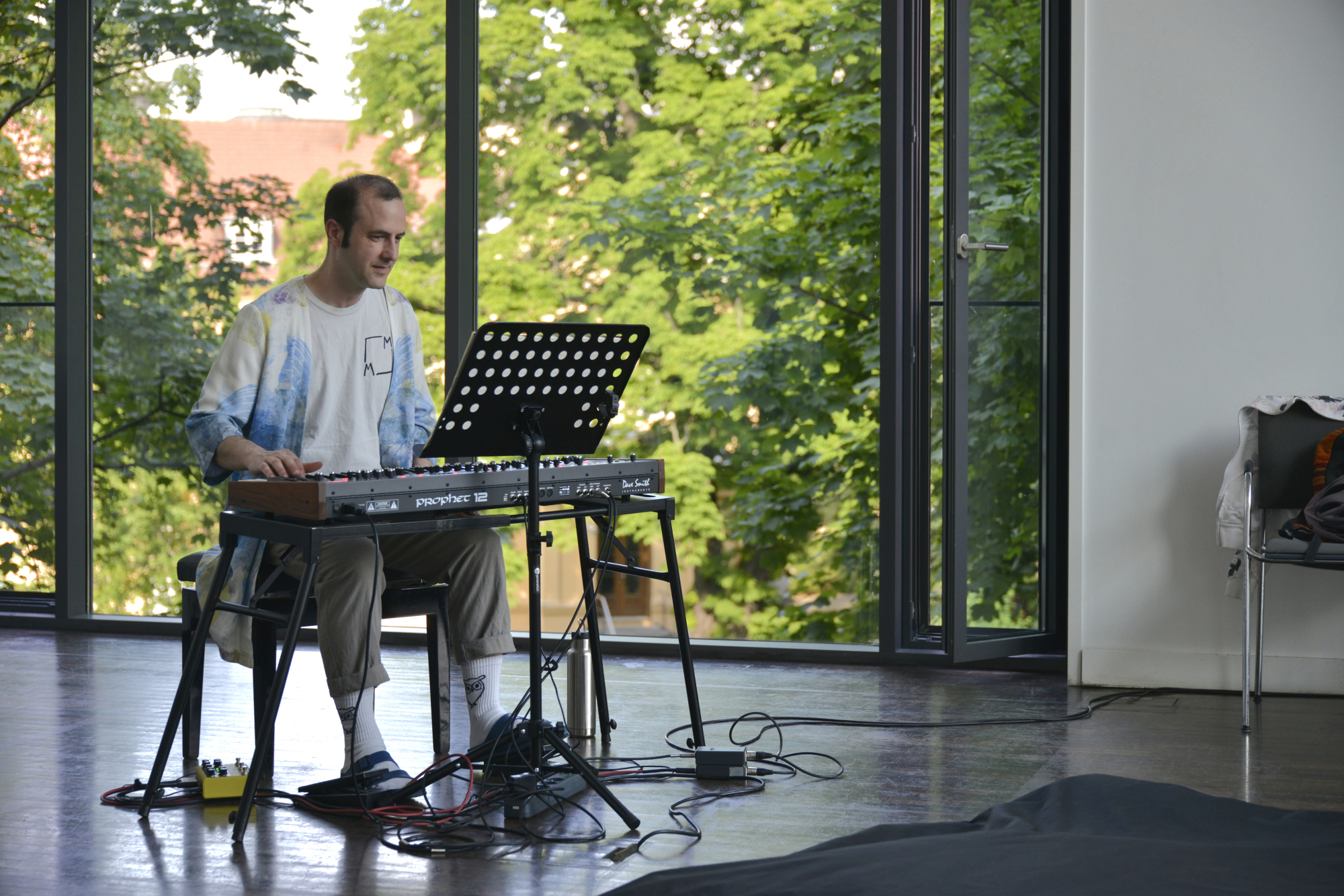 SoundS Master Exhibit June 2023 @ Collegium Hungaricum Berlin, 08.06.2023, Eric Maltz performance continue....../ begin (2023)